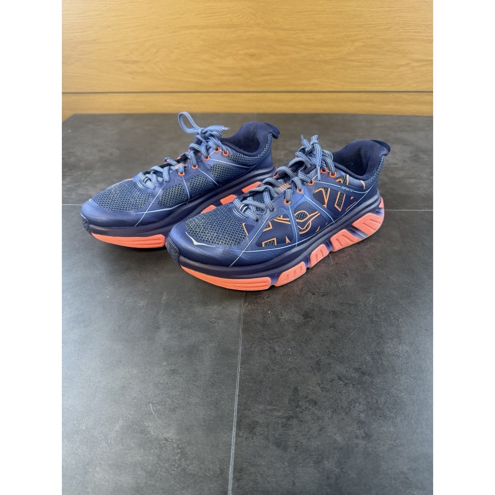 Hoka Women's Infinite Navy & Pink Hiking/Running Sneaker Size 8.5